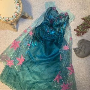 Hong Kong Disneyland Elsa Frozen Fever Costume